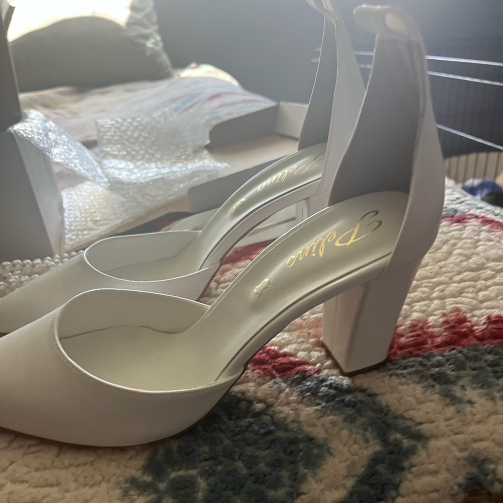White heels